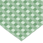 Tiled Spring Green Woven Pattern Tafelkleed (Gekanteld)