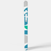 TilesiPhone aquatique du milieu du siècle / coque (Verso / Gauche)