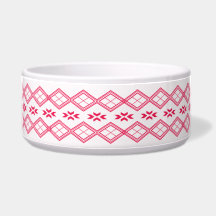 Tilet-patroon | Roze geometrisch ontwerp