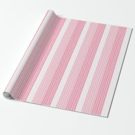 Tilet-patroon | Roze geometrische ontwerp Cadeaupapier