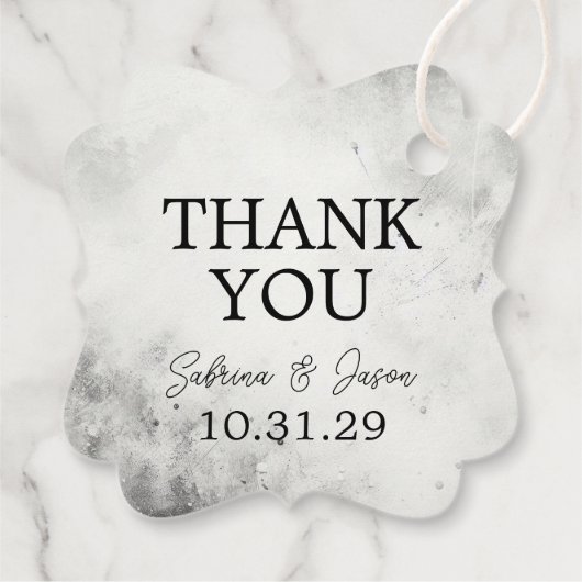 Till Death Bedankjes Labels (Achterkant)