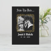 Till Death Dia De Los Muertos Bewaar de datum Save The Date (Staand voorkant)