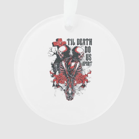 Till Death Do Us Apart Klassiek Ornament (voorkant)
