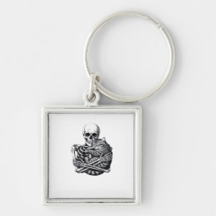 Till Death Do Us Classic & Quote Sleutelhanger