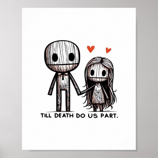 Till Death Do Us Part Classic beroemd gemaakt door Poster (Voorkant)