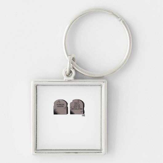 Till Death Do Us Part Classic beroemd gemaakt door Sleutelhanger (Voorkant)