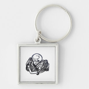 Till Death Do Us Part Classic beroemd gemaakt door Sleutelhanger