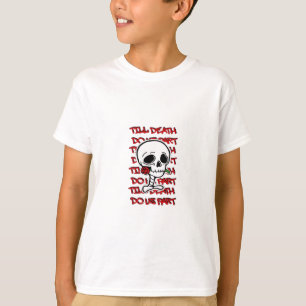 Till Death Do Us Part Classic beroemd gemaakt door T-shirt