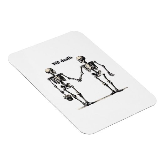 Till Death Do Us Part Classic – Funny Love Quote Magneet (Rechterzijde)