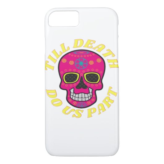 Till Death Do Us Part Classic - Gotische bruiloft Case-Mate iPhone Case (Achterkant)
