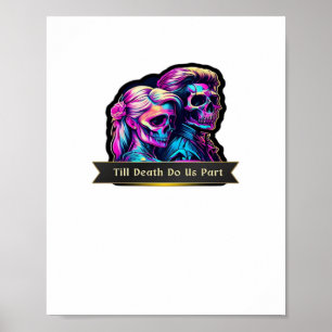 Till Death Do Us Part Classic - Gotische herfstgel Poster