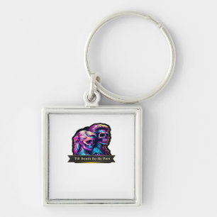 Till Death Do Us Part Classic - Gotische herfstgel Sleutelhanger