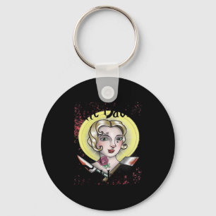 Till Death Do Us Part Classic - gotische kamer Sleutelhanger