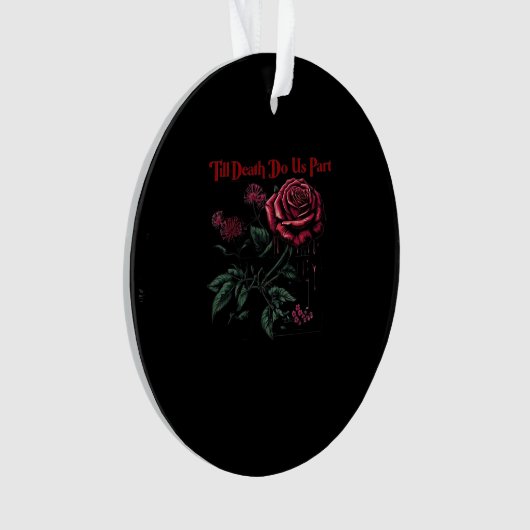Till Death Do Us Part Classic - Liefde Ontwerp Ornament (voorkant)