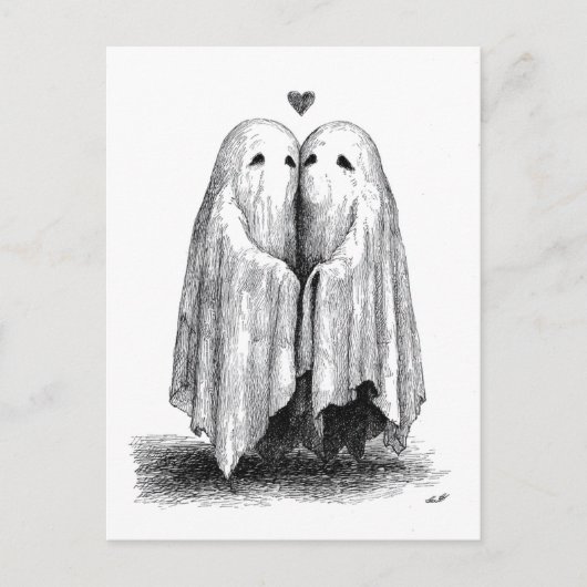 Till Death Do Us Part Ghosts Couples  Briefkaart (Voorkant)