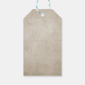 Till Death Do Us Part Halloween bruiloft Cadeaulabel (Achterkant)