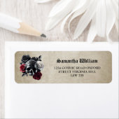 Till Death Do Us Part  Halloween bruiloft Etiket (Insitu)