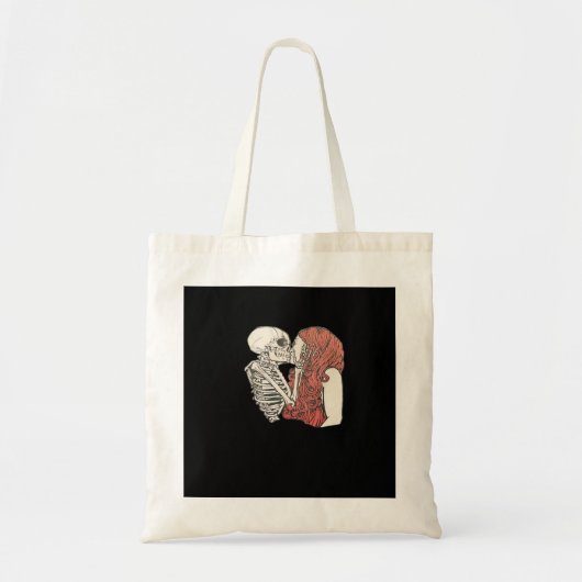 Till Death Do Us Part Skeleton Art Classic Tote Bag (Voorkant)