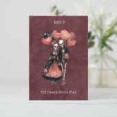 Till Death Do Us Part Skeleton RSVP (Debout devant)