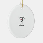 Till Death Do Us Part Valentijn Design Keramisch Ornament (Rechts)