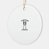 Till Death Do Us Part Valentijn Design Keramisch Ornament (Links)