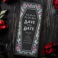 Till Death Do Us Part Zwarte Gothic Bewaar de datu