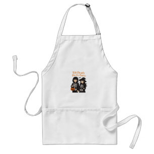 Till Death Do Us Party - Anime Halloween-koppel CL Standaard Schort