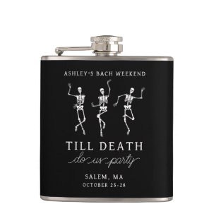 Till Death Do Us Party Bachelorette Weekendfles Heupfles