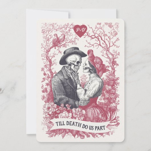 Till Death Wedding Invitation (Dos)