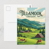 Tillamook, Oregon Briefkaart (Voorkant / Achterkant)
