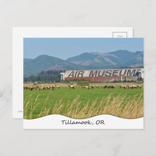Tillamook, OU carte postale (Devant / Derrière)