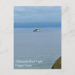 Tillamook Rock Light, Oregon-kust Briefkaart