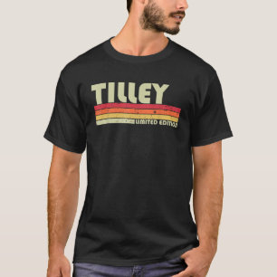 TILLEY achternaam Funny Retro Vintage jaren 80 jar T-shirt