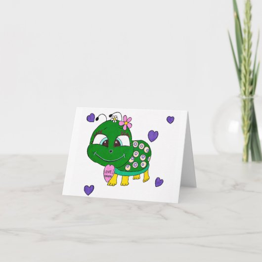 Tilly de Lovebug Schildpad Aankondiging (Voorkant)