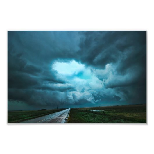 Tilston MB Tornado Day Foto Afdruk (Voorkant)