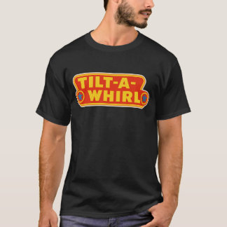 TILT-A-WHIRL Retro carnaval-stijl T-shirt