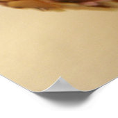 Tilted Cherry Cupcake Food Poster (Hoek)