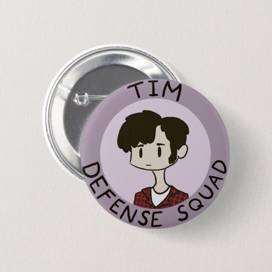 Tim Defence Squad Button (Voorkant /achterkant)