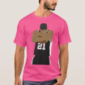 Tim Duncan Ball Hug T-shirt (Voorkant)