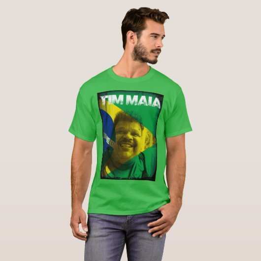 Tim Maia T-shirt (Voorkant volledig)