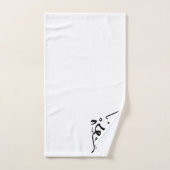 Tim name in Arabic calligraphy, تيم Bad Handdoek (Handdoek)