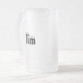 Tim-Name Style-Frosted Mok (Voorkant links)