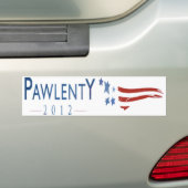 Tim Pawlenty 2012 T-PAW Bumpersticker (Op auto)