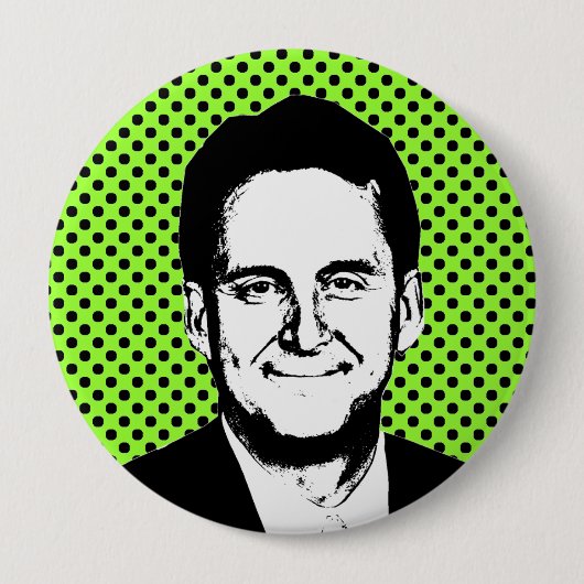 Tim Pawlenty Ronde Button 4,0 Cm (Voorkant)