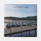 Tim Pond Wilderness Camps Magnets (Devant)