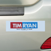 Tim Ryan 2020 Bumpersticker (Op auto)