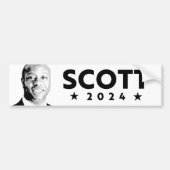 TIM SCOTT 2024 BUMPER STICKER (Devant)