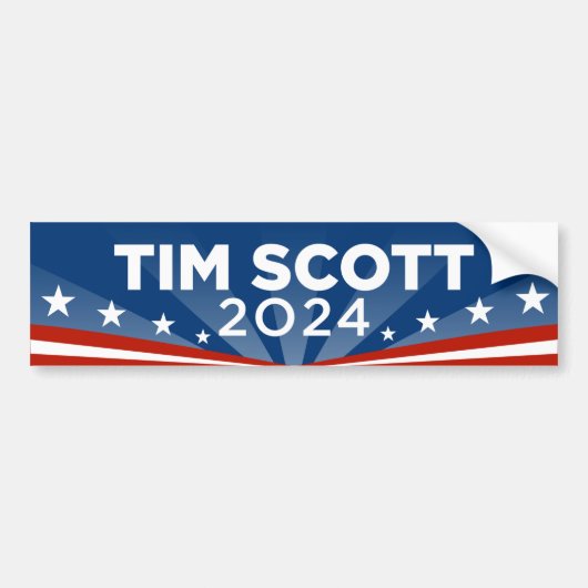 Tim Scott 2024 Bumpersticker (Voorkant)