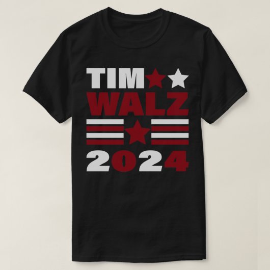 tim walz 2024 TShirt 3 (Design devant)