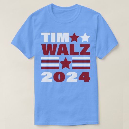 Tim Walz 2024 TShirt 3 (Design voorkant)